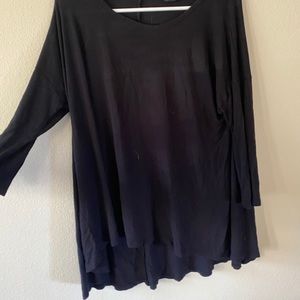 Black 3/4 top